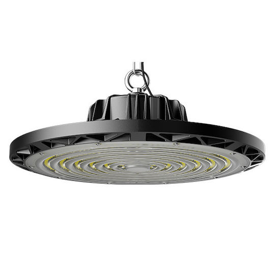 Elmark Bern Φωτιστικό Καμπάνα 150W Ψυχρό Λευκό 24000lm με Ενσωματωμένο LED Μαύρο