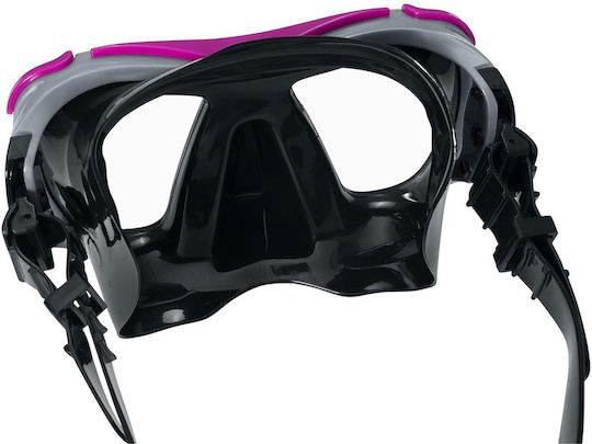 Bestway Purple Silicone Diving Mask with Snorkel