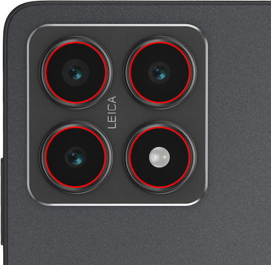Clappio Rear Camera Lens Xiaomi 14t Xiaomi 14t Pro Black