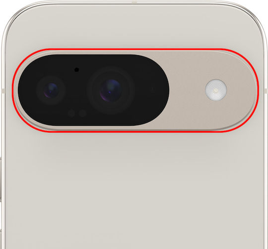 Clappio Rear Camera Lens Google Pixel 9 White