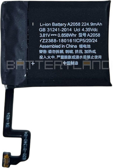 A2059 Battery for Apple Smartwatch 3.81V 225mAh