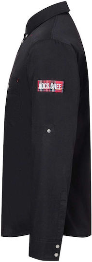 Rock Chef Coat Chef Black