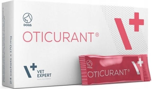 VetExpert Oticurant Συμπλήρωμα Διατροφής Σκύλου σε Σκόνη 24 tabs