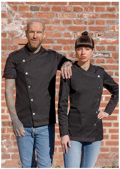Rock Chef Σακάκι Σεφ Γυναικείο Μαύρο
