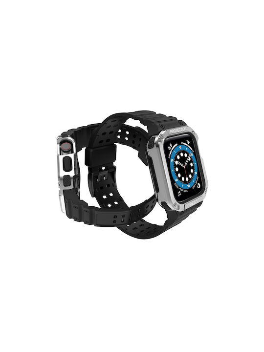 Eko Integral TPU Ultimate Band Apple Watch 42 44 45mm Negru