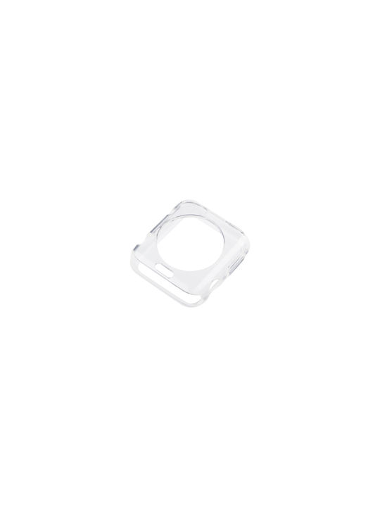 Husă Protectoare Eko Apple Watch 42mm Flexibilă Ultra-subțire Din TPU Albă