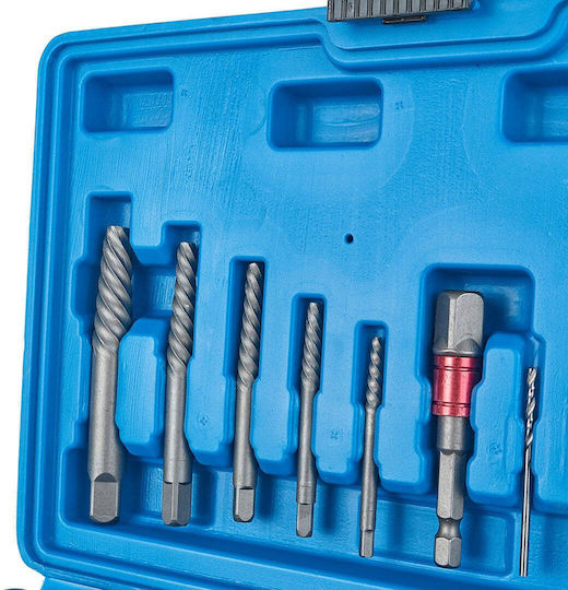 Schraubenausdreher-Set für abgebrochene Schrauben, Muttern, Stifte 26-teilig Geko G30036