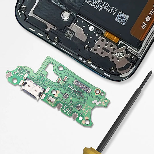 Clappio Usb-c Charging Connector Honor 200 Lite Black