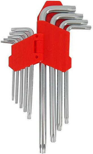 AWTools Σετ 9 Κλειδιά Torx