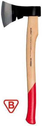 Kuźnia Sułkowice Axe Length 38cm and Weight 800g with Wooden Non-Slip Handle