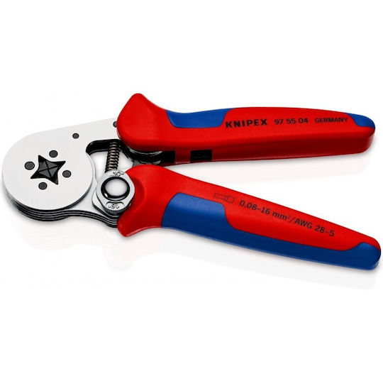 Knipex Πρέσα Ακροδεκτών (Μήκος 180mm)