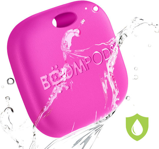 Boompods BOOMTAG Universal Презареждаща Се Съвместим С Apple Find My Фуксия