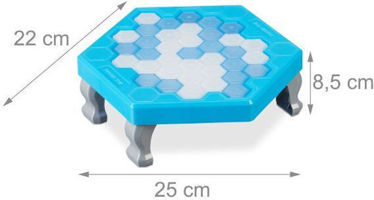Joc de Societate Penguin Trap pentru 2 Jucători 3+ Ani Relaxdays