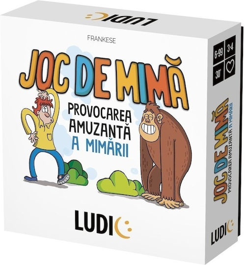 Joc de Societate Ludic Mimic Game pentru 3-4 Jucători 6+ Ani Headu