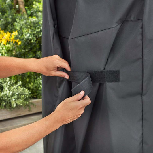 Weber Premium Grill Cover Black from Polyester with UV Protection 129.5cmx45.2cmx106.68cmcm