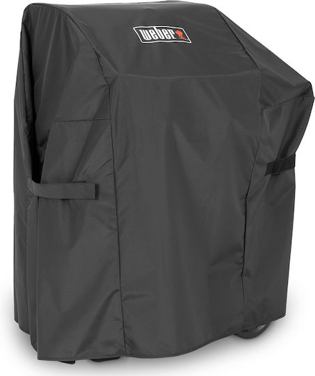 Weber Premium Grill Cover Black from Polyester with UV Protection 121.9cmx45.2cmx106.7cmcm