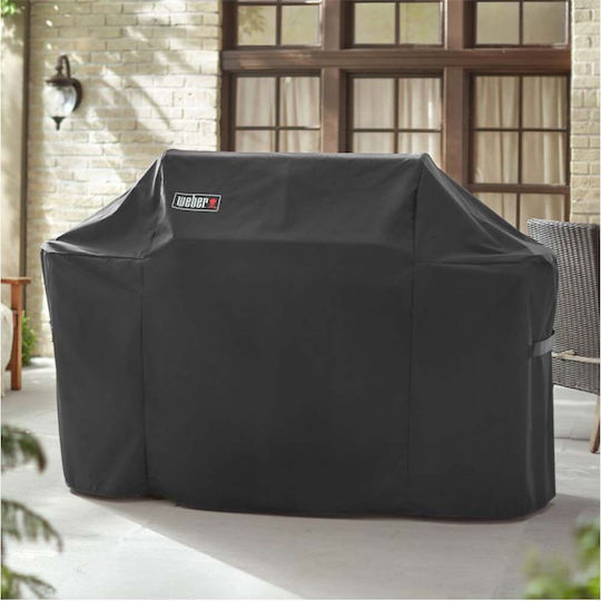 Weber Premium Grill Cover Black from Polyester with UV Protection 190cmx68.1cmx119.4cmcm