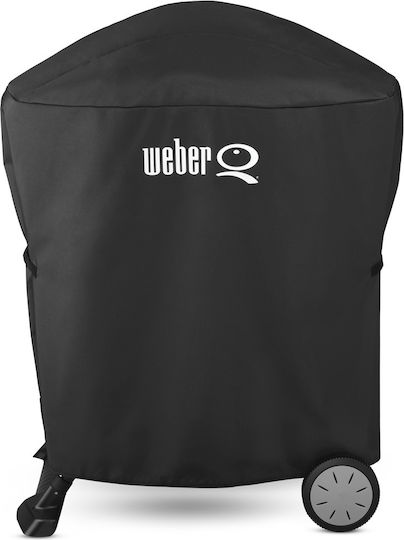 Weber Premium Grill Cover Black from Polyester with UV Protection 81.8cmx43.9cmx88.9cmcm