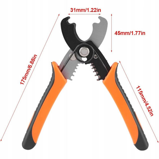 Wire Cutting Insulation Stripping Pliers 0.2 Mm-6 Mm