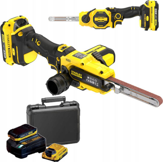 Stanley Belt Sander V20 Sfmce210d2k 2x2.0ah 13mm