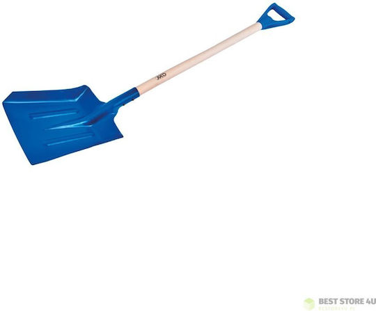 Juco Schaufel für Kohle mit Stiel 90cm und Plastikgriff