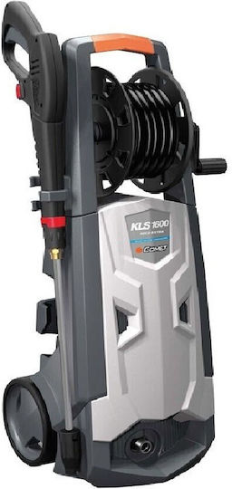 Comet KLS 1600 Gold Extra Pressure Washer Electric 2200W with Pressure 150bar and Metal Pump