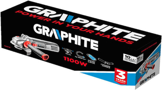 Graphite Τροχός 125mm Ρεύματος 1010W