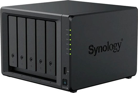 Synology DiskStation DS1525+ NAS Tower με 5 θέσεις για HDD/M.2/SSD και 2 θύρες Ethernet