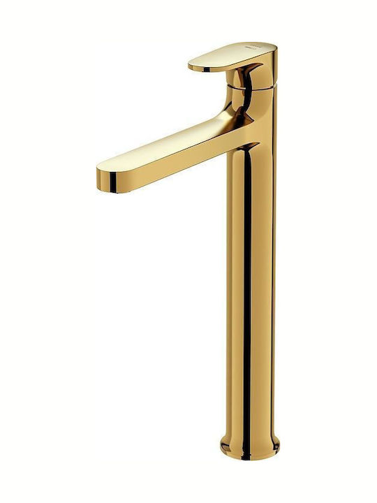 Cersanit Mixing Sink Faucet Gold