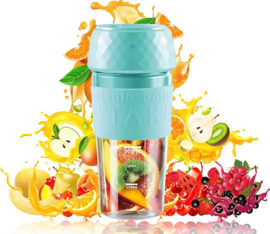 Blender with Glass Jug 200 ml Turquoise