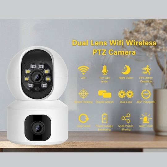 DGJR0CYBM IP Cameră de Supraveghere Wi-Fi cu Comunicare Bidirecțională