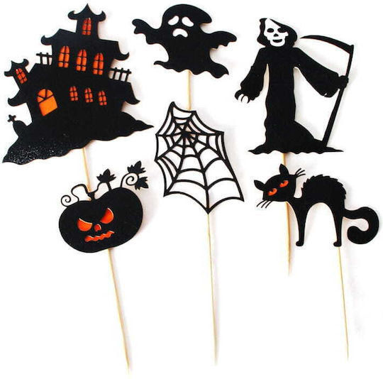 Cake Land Halloween Cake Decoration Toppers Set 6 Stück
