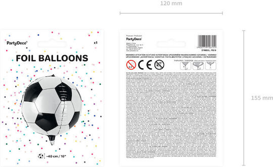 Foil Balloon Soccer Ball 40cm 1 Carton 50 Pcs