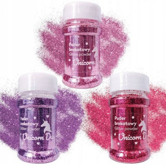 interDRUK Χρυσόσκονη Glitter Ροζ 45gr