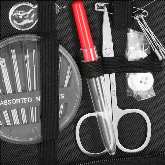 Sewing Kit Sewing Needles Assorted Colored Spools Scissors Accessories 70 Pieces Springos