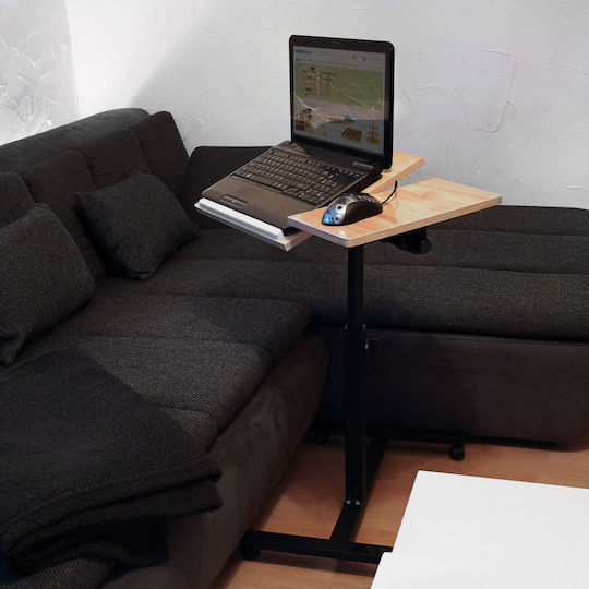 Relaxdays Stand pentru Laptop până la 19" Maro