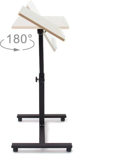 Relaxdays Stand pentru Laptop până la 19" Maro