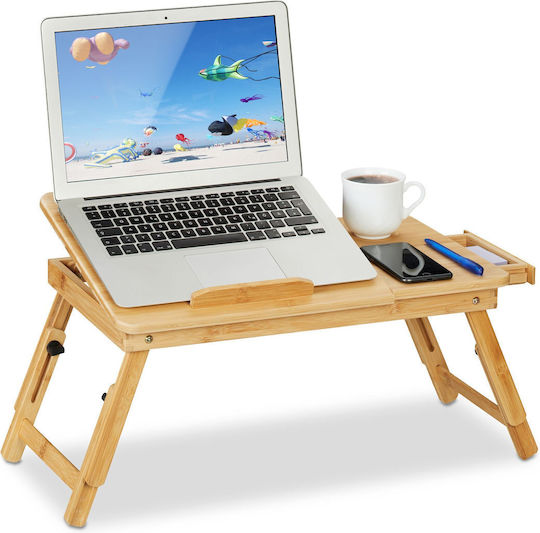 Relaxdays Relaxdays Laptop-Ständer Beiges Tischchen für Laptop 10043287