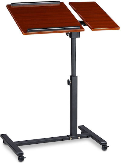 Relaxdays Stand für Laptop bis zu 19" Rot