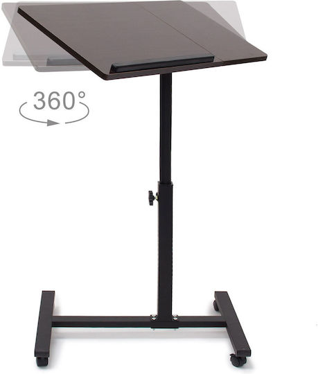 Relaxdays Stand for Laptop up to 19" Brown