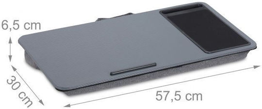 Relaxdays Stand pentru Laptop până la 17.3" Gri (10036913)