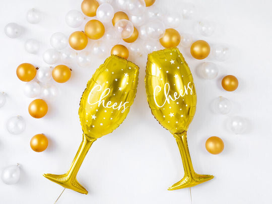 Luftballon Folie Jumbo Gold 80cm