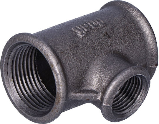 Odlewnia Zawiercie Three-Way Threaded Connection 1 X 1/2 X 1"