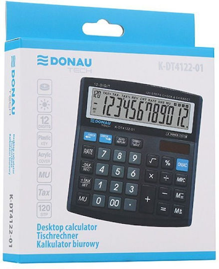 Donau Calculator în Culoarea Negru 1buc