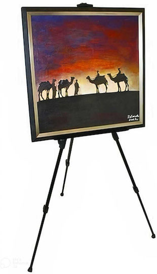 Cavalet de Pictură Aluminiu 52x170cm. cu Husă de Transport