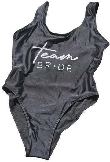 Μαγιο Team Bride Τις Φιλες Νυφης Μαυρο L