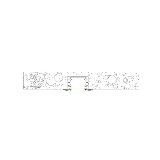 VK Lighting Aluminiumprofil für LED-Streifen 200cm