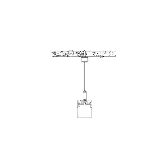 VK Lighting Aluminiumprofil für LED-Streifen 200cm