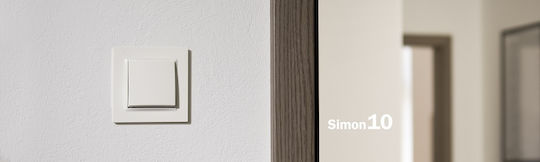 Kontakt-Simon TV Antenna Socket Terminal in White color CASK.01/11