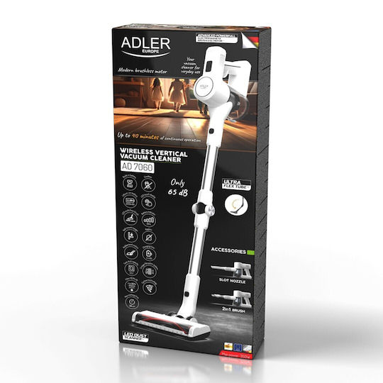 Adler Прахосмукачка Stick Бяла AD 7060
